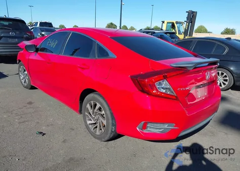 2016 Honda Civic Ex from USA, damaged, VIN 2HGFC2F79GH523722